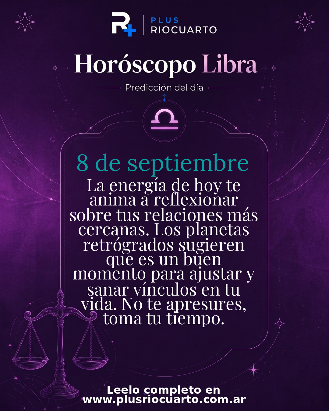 Libra: Un día de reflexión y ajustes en tus relaciones