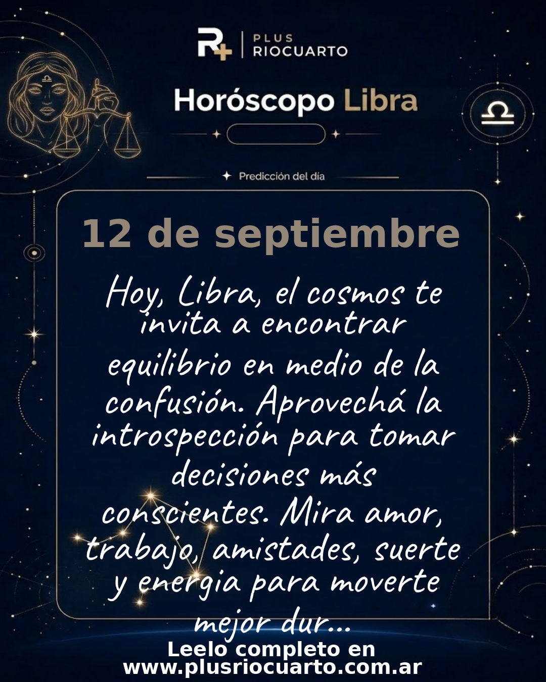 Libra: El equilibrio en el caos del día