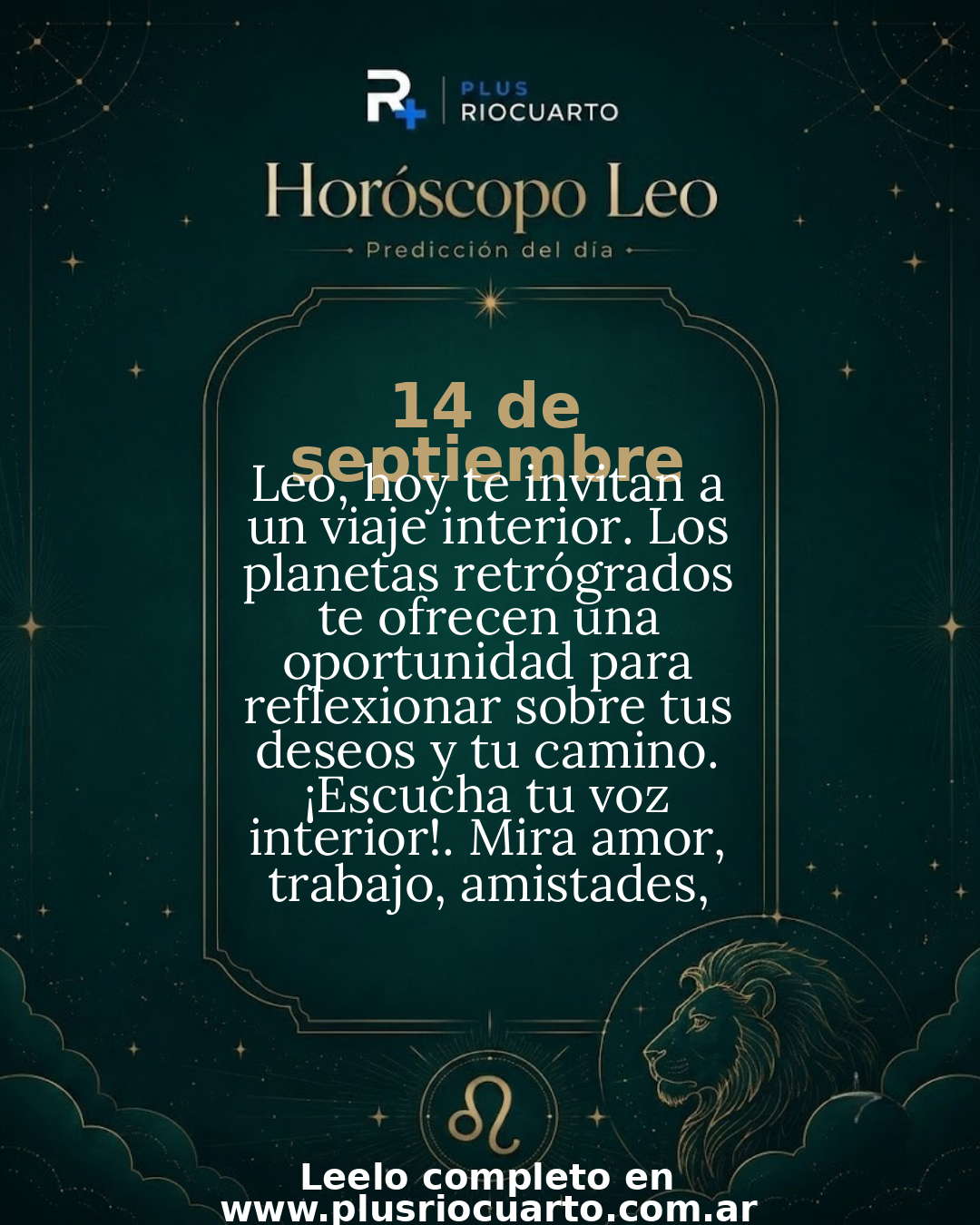 Leo: Un día para brillar en medio de desafíos internos